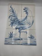 Tegel - 20e eeuws - Tegeltableau van 6 tegels, Antiek en Kunst