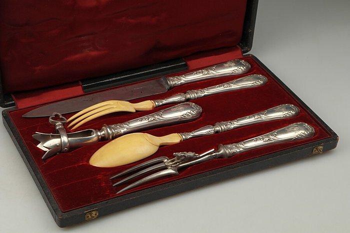Bestekset - .950 zilver, Antiek en Kunst, Antiek | Goud en Zilver