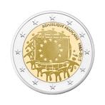 Frankrijk 2 Euro Europese Vlag 2015, Verzenden