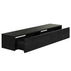 Gangkast zwevend zwart 100x26x20 cm, Ophalen of Verzenden, Nieuw