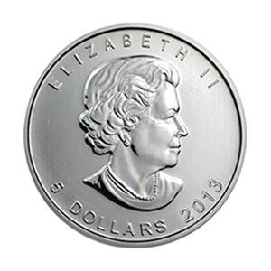 Canadian Maple Leaf 1 oz 2013 (28.200.000 oplage), Postzegels en Munten, Munten | Amerika, Noord-Amerika, Losse munt, Zilver, Verzenden