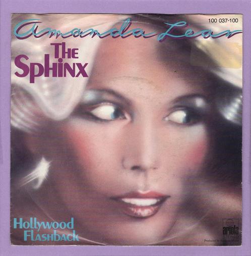 Amanda Lear – The Sphinx / Hollywood Flashback (1-7-Vi..., Cd's en Dvd's, Vinyl Singles, Verzenden