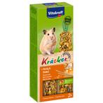 Vitakraft Hamster Kracker Honing - Spelt 2 stuks, Dieren en Toebehoren, Dierenvoeding, Verzenden