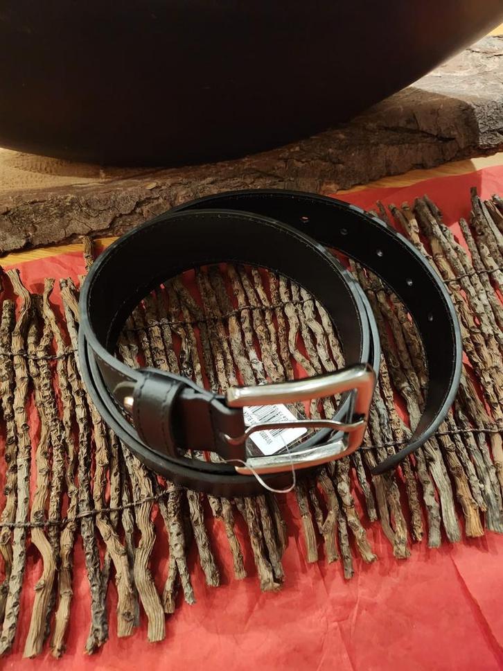 Zwarte Heren Riem voor allerdaags gebruik - Kleur zwart -, Sieraden, Tassen en Uiterlijk, Overige Accessoires, Verzenden