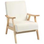 TRUUSK Scandinavische Fauteuil - Relaxfauteuil met Armleunin, Huis en Inrichting, Stoelen, Verzenden, Nieuw
