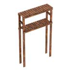 [en.casa] Ombouwkast wasmachine Kinnula toilet 120x70x20 cm, Huis en Inrichting, Verzenden, Nieuw