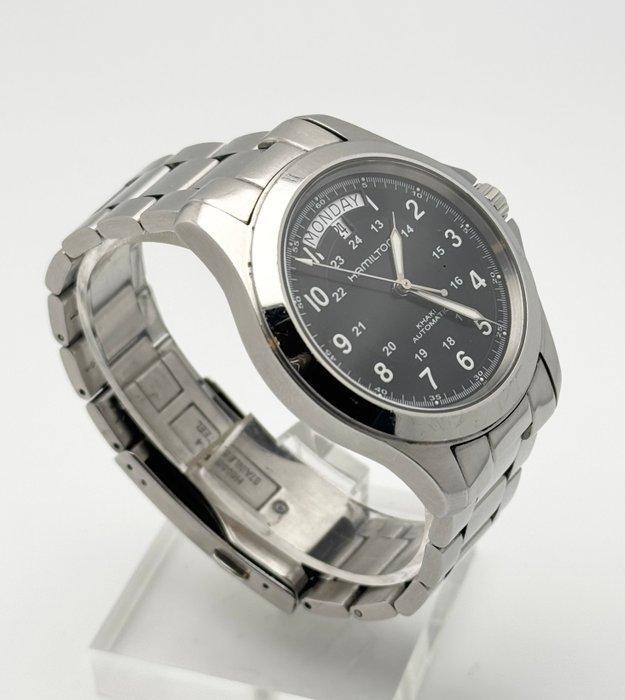 Hamilton - Khaki Field King - Zonder Minimumprijs - H644550, Sieraden, Tassen en Uiterlijk, Horloges | Heren