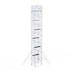 Rolsteiger Original 135x190 14,2m werkhoogte vrijstaand, Doe-het-zelf en Verbouw, Steigers, Verzenden, Nieuw, Rolsteiger of Kamersteiger