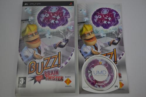 Buzz! Brain Twister (PSP PAL), Spelcomputers en Games, Games | Sony PlayStation Portable, 1 speler, Zo goed als nieuw, Verzenden