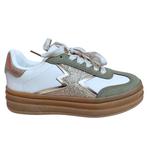 Super gave sneakers groen met goud, Kleding | Dames, Schoenen, Ophalen of Verzenden, Nieuw, Groen, Sneakers of Gympen