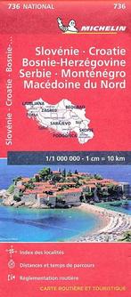Wegenkaart - Landkaart 736 Slovenië, Kroatië,, Nieuw, Verzenden