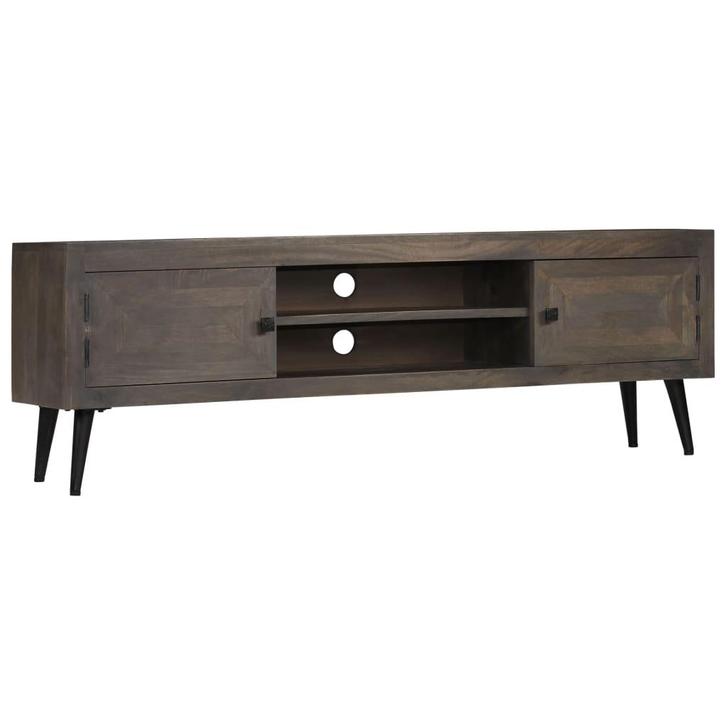 vidaXL Tv-meubel 140x30x45 cm massief mangohout, Huis en Inrichting, Kasten | Televisiemeubels, 25 tot 50 cm, Nieuw, Overige houtsoorten