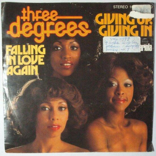 Three Degrees - Giving up, giving in - Single, Cd's en Dvd's, Vinyl Singles, Verzenden
