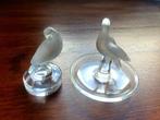 Lalique - René Lalique - Figuur - Dove pindish + paperweight, Antiek en Kunst