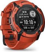 Garmin Instinct 2X Solar 50 mm rood met een rood siliconen, Verzenden, Zo goed als nieuw