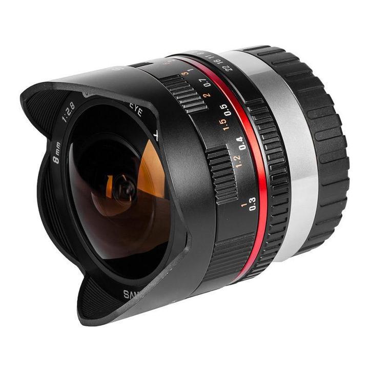 Samyang 8mm f/2.8 UMC fisheye II Fujifilm X-mount objectief, Audio, Tv en Foto, Fotografie | Lenzen en Objectieven, Groothoek Fisheye-lens