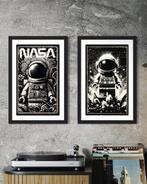 Æ (XX) - LEGO Space Diptych – Collectible! Hand-Painted &, Nieuw