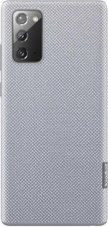Samsung Kvadrat Hoesje - Samsung Galaxy Note 20 - Grijs