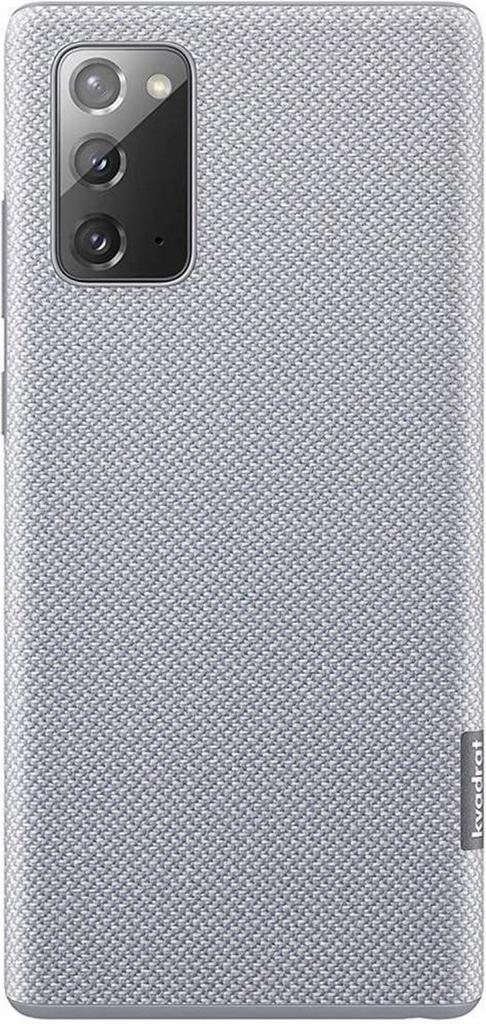 Samsung Kvadrat Hoesje - Samsung Galaxy Note 20 - Grijs, Telecommunicatie, Mobiele telefoons | Hoesjes en Frontjes | Overige merken