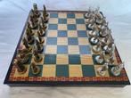 Schaakspel - Vintage kruisvaarders met de Tempeliers,, Antiek en Kunst