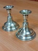 Taperstick (kleine blaker met een dunne pijp) (2) - Zilver -, Antiek en Kunst