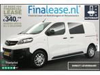 Opel Vivaro 2.0 CDTI L2H1 177PK AUT Airco 2xSchuifd €340pm, Automaat, Wit, Nieuw, Lease