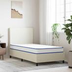 vidaXL Traagschuimmatras 100x200x17 cm wit, Huis en Inrichting, Slaapkamer | Matrassen en Bedbodems, Verzenden, Nieuw