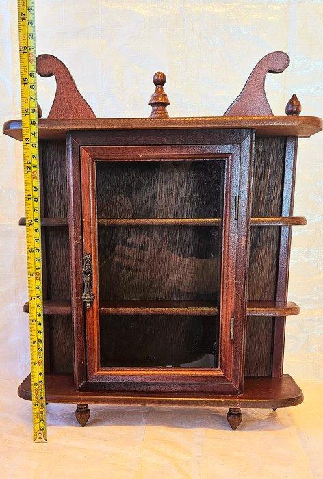Vitrinekast - Glas, Hout, Antiek en Kunst, Curiosa en Brocante