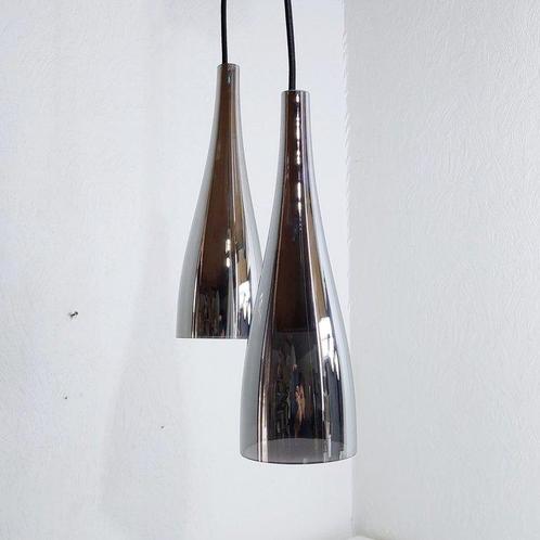 Nordlux - Plafondlamp (2) - Smoke-logo - Glas, Antiek en Kunst, Kunst | Designobjecten