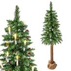 Realistische kerstboom met houten stam - Stijlvol en natu..., Diversen, Kerst, Ophalen of Verzenden, Nieuw