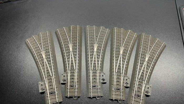 Märklin H0 - 24612, 24611, 74490, 74462 - Modeltreinsporen, Hobby en Vrije tijd, Modeltreinen | H0