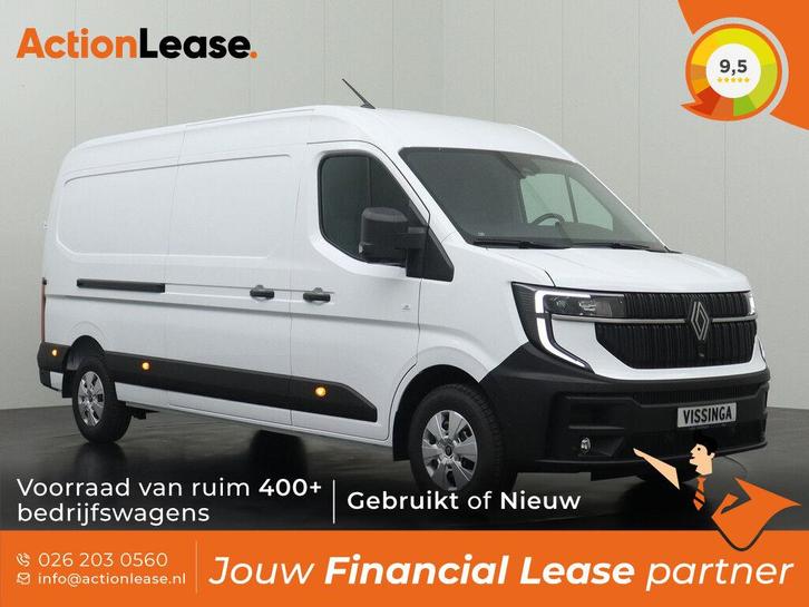 Renault Master L3 H2 2024 €454 per maand, Auto's, Bestelauto's, Te koop, Handgeschakeld, Financial lease, BTW verrekenbaar, Diesel