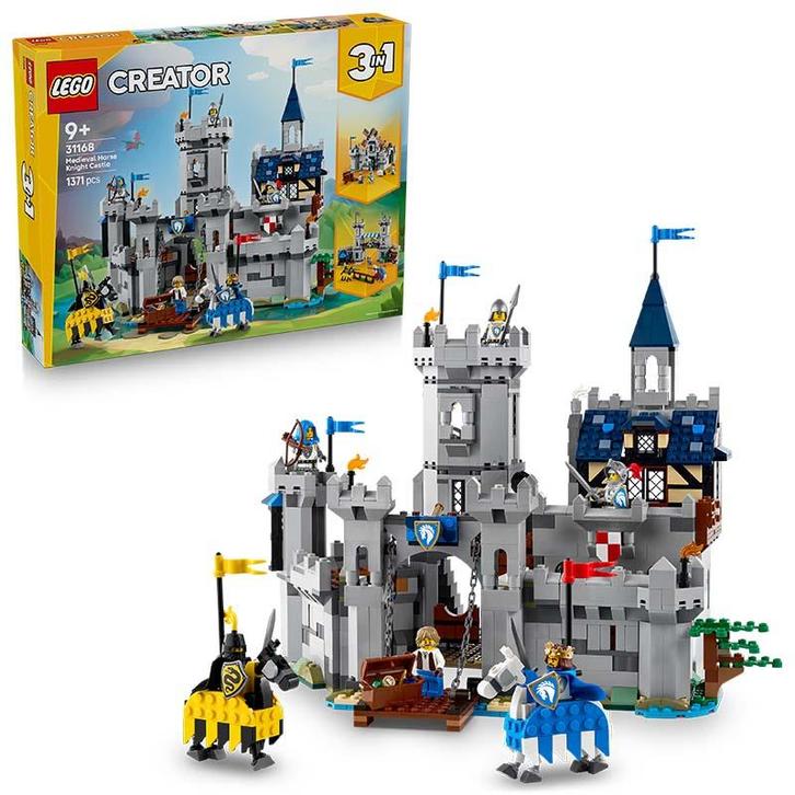 LEGO Creator 3in1 - Medieval Horse Knight Castle 31168, Kinderen en Baby's, Speelgoed | Duplo en Lego, Ophalen of Verzenden