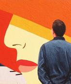 Gerard Boersma (1976) - Orange Hat (painting of a man, Antiek en Kunst