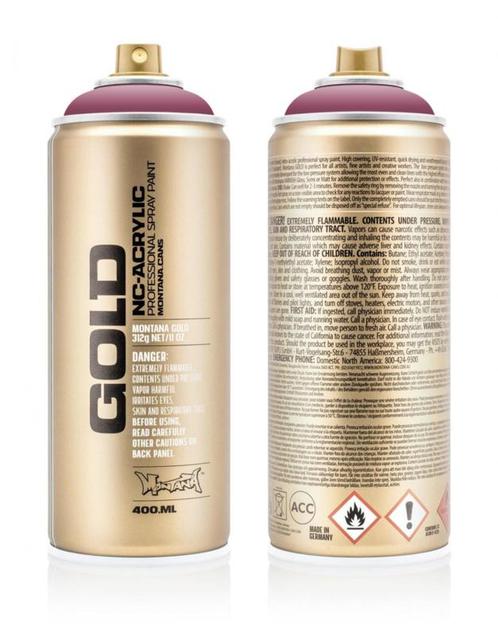 Montana Gold G4020 Dusty Pink 400 ml, Doe-het-zelf en Verbouw, Verf, Beits en Lak, Nieuw, Ophalen of Verzenden