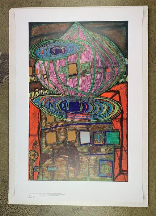Friedensreich Hundertwasser (1928-2000) - Memory of a, Antiek en Kunst, Kunst | Tekeningen en Foto's