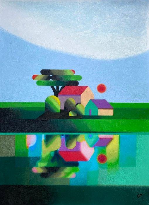 Giulia Piras - Reflection 6.0 (L), Antiek en Kunst, Kunst | Schilderijen | Modern