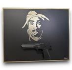 Daluxe Art - 1999 • Tupac Gold-Black Gun, Antiek en Kunst, Kunst | Schilderijen | Modern