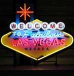 Welcome To Las Vegas Neon Groot 103 x 88 cm, Verzamelen, Merken en Reclamevoorwerpen, Gebruikt, Ophalen