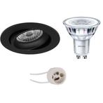 Voordeelset: LED Spot Set - Pragmi Delton Pro - GU10 Fitting, Metaal of Aluminium, Nieuw, Ophalen of Verzenden, Led