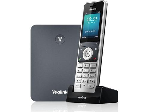 Yealink W76P - Vaste telefoon - IP + DECT telefoon - Grijs, Huis en Inrichting, Woonaccessoires | Overige, Zo goed als nieuw, Verzenden