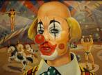 Frans Luyckx ( 1923-1997) - ,,Circusclown, Antiek en Kunst, Kunst | Schilderijen | Klassiek