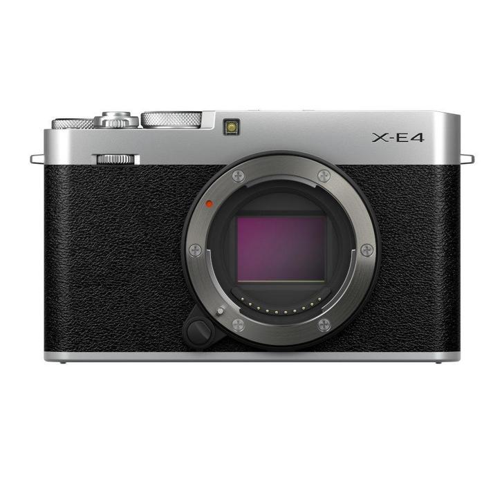Fujifilm X-E4 systeemcamera Body Zilver - Tweedehands, Audio, Tv en Foto, Fotocamera's Digitaal, Gebruikt, Verzenden