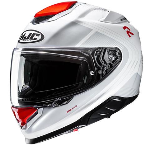 HJC RPHA 71 Frepe Wit Rood Integraalhelm, Motoren, Kleding | Motorhelmen, Integraalhelm, Heren, L, Nieuw met kaartje, HJC, Verzenden