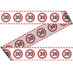 Afzetlint 30 Jaar Verkeersbord 15m, Verzenden, Nieuw