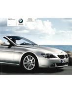 2004 BMW 6 SERIE CABRIOLET BROCHURE NEDERLANDS, Nieuw, BMW, Author