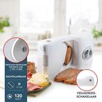 DOMO MS171/N Snijmachine - 17 cm - Wit, Verzenden, Zo goed als nieuw