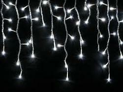 Icicle-lights  LED light link 100x75 WIT kerstverlichting, Diversen, Kerst, Nieuw, Ophalen of Verzenden
