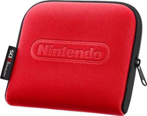Nintendo 2DS Case Rood (3DS Accessoires) (Nintendo 3DS), Spelcomputers en Games, Spelcomputers | Nintendo 2DS en 3DS, Zo goed als nieuw