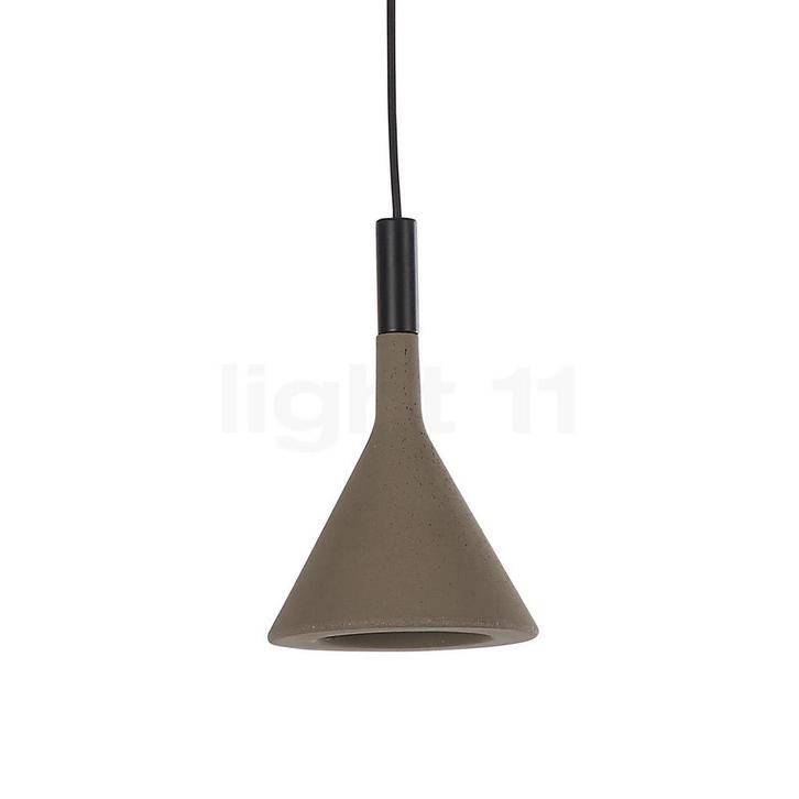 Foscarini Aplomb Hanglamp, bruin - ø¸11,5 cm (Hanglampen), Huis en Inrichting, Lampen | Hanglampen, Nieuw, Verzenden